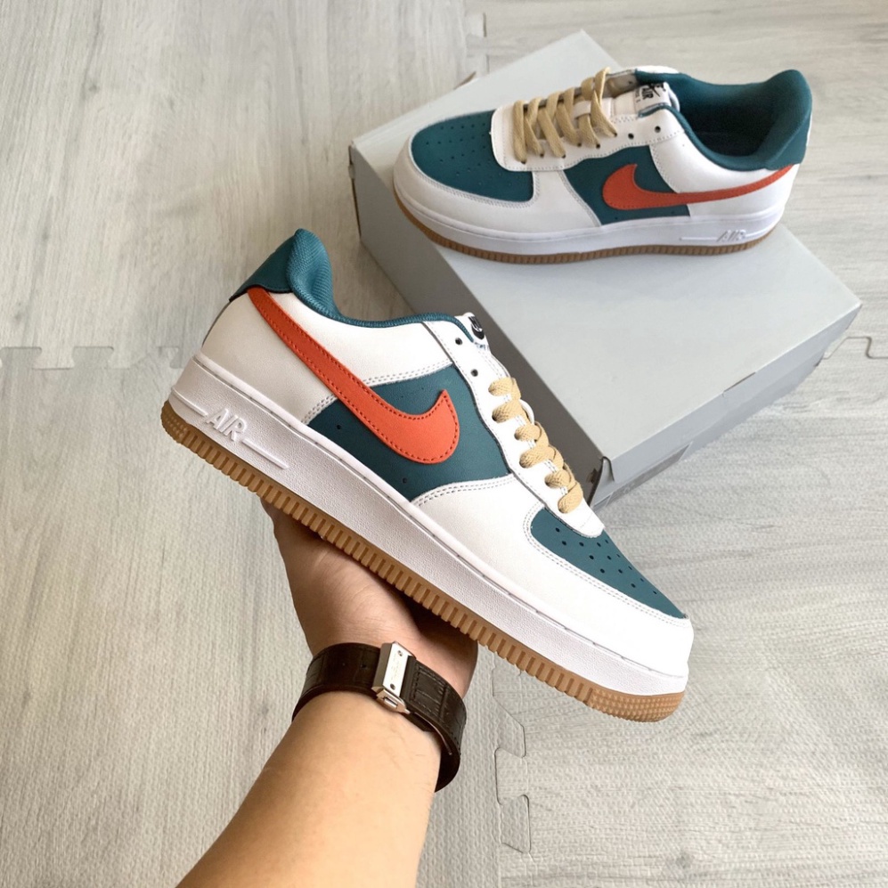 Giày Nike_Trắng AF1, Giày Air Force 1 Full Trắng Nam Nữ Hàng Đẹp Full Box