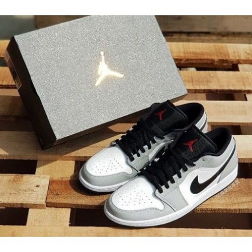 Giày JD Xám Cổ Thấp , Giày Thể Thao Nam Nữ Full Box Bill