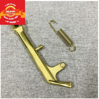 Chân chống inox đặc cho wave, dream, sirius