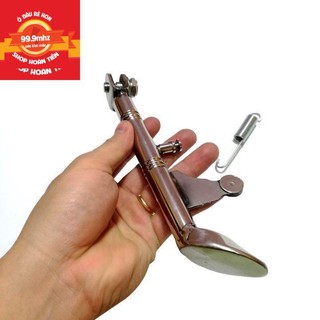 Chân chống inox đặc cho wave, dream, sirius