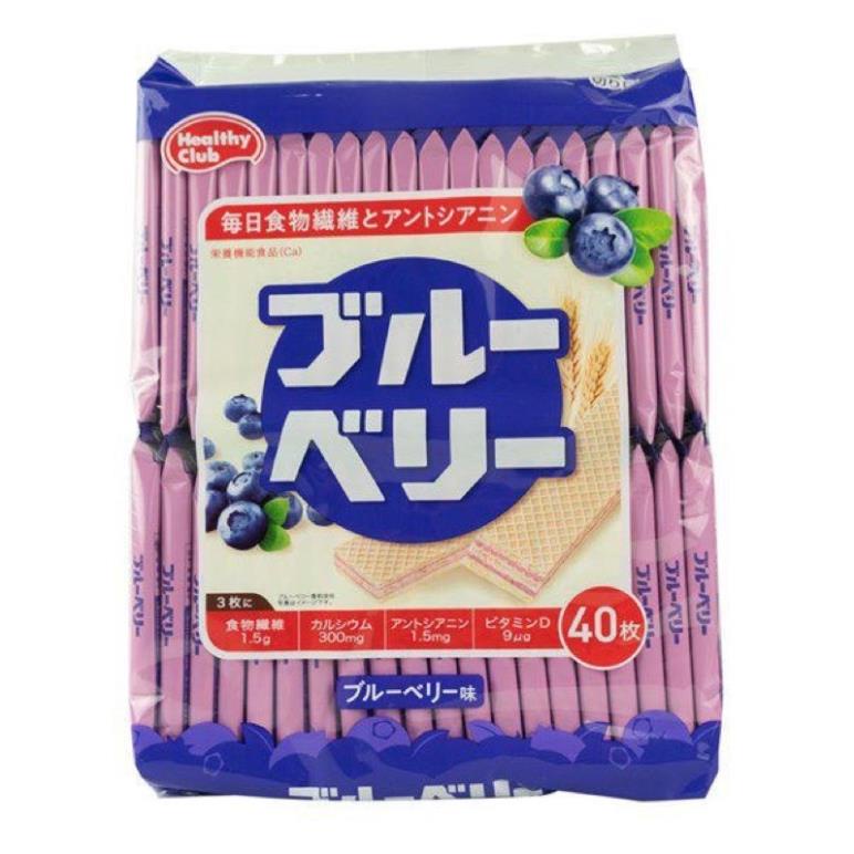 Bánh Xốp Healthy Club Nhật Giúp Bổ Sung Canxi Gói 40 chiếc