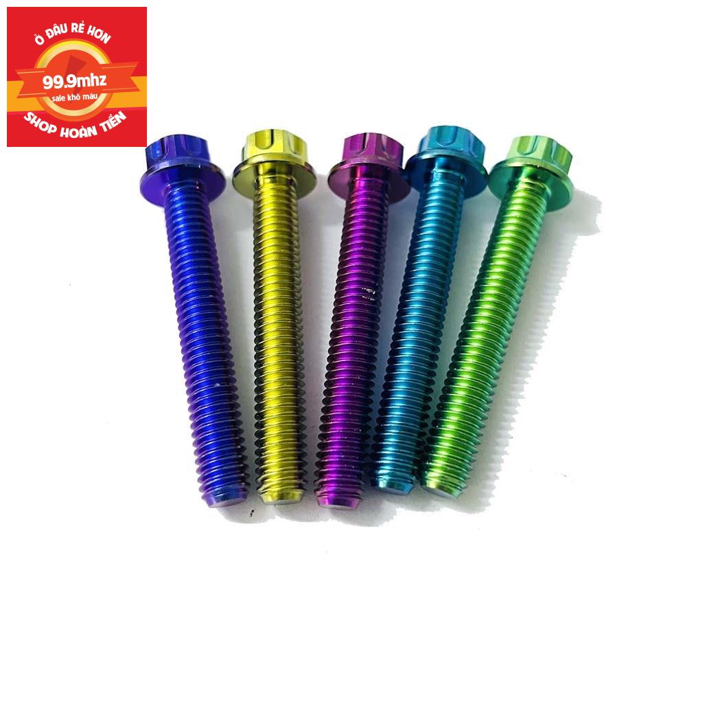 Ốc TITAN GR5 6li40 Đầu Salaya  Che Két Nước Vario/AB/Click/Sh/Lốc Máy Cùng Kích Thước...