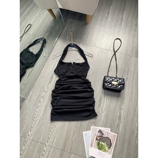 Đầm body yếm