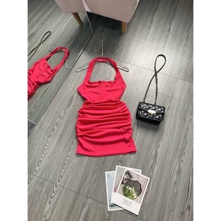 Đầm body yếm