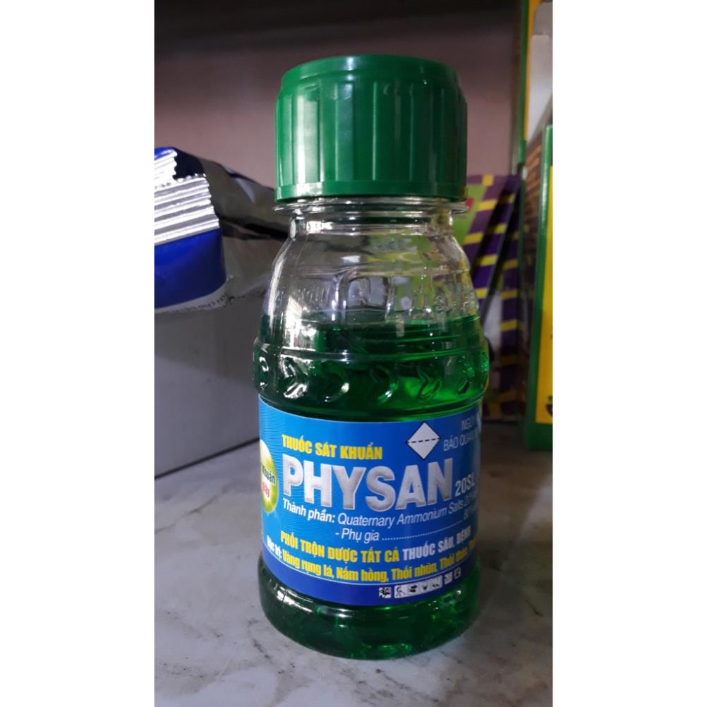 Dung dịch sát khuẩn trừ nấm bệnh cây trồng Physan 20 SL chai 100ml