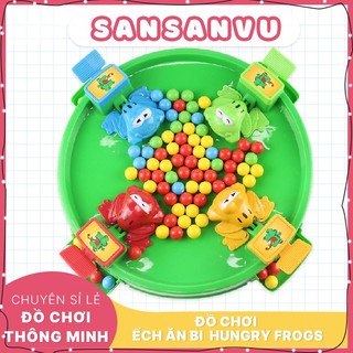 Đồ chơi ếch ăn bi, ăn kẹo cho cả gia đình 4 người chơi - Đồ chơi tương tác trẻ em 3 4 5 6 tuổi