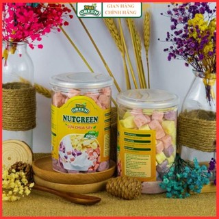 Sữa chua sấy khô, sữa chua hoa quả sấy lạnh hàn quốc- nutgreen healthy food