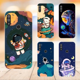 Ốp lưng điện thoại Vsmart Star 4 dẻo trong Phi Hành Gia Astronaut Vũ Trụ