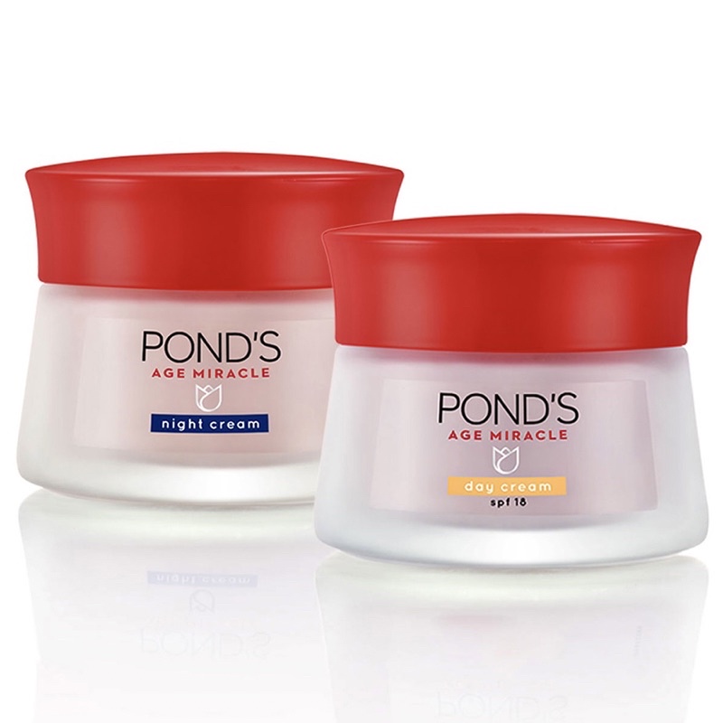 KEM POND’S DƯỠNG DA NGĂN NGỪA LÃO HOÁ 50GR AGE MIRACLE BAN NGÀY & BAN ĐÊM