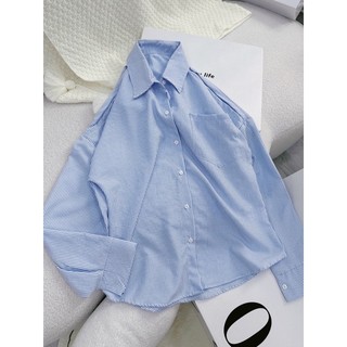 [ CHUBBY BIGSIZE ] SƠ MI KẺ KHOÉT EO