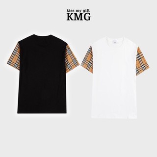 Áo Thun BBR Tay Kẻ caro Vàng - áo thun tay lỡ unisex form rộng chất liệu Cotton