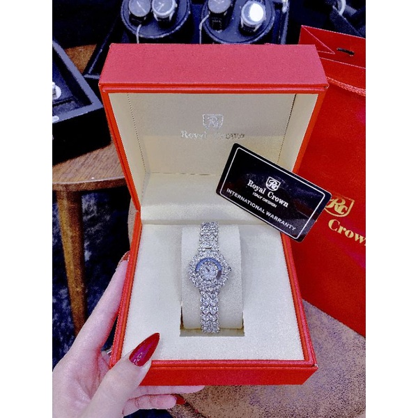 Đồng hồ nữ dây kim loại #RC 𝓡𝓸𝔂.𝓪𝓵 𝓒𝓻𝓸𝔀.𝓷