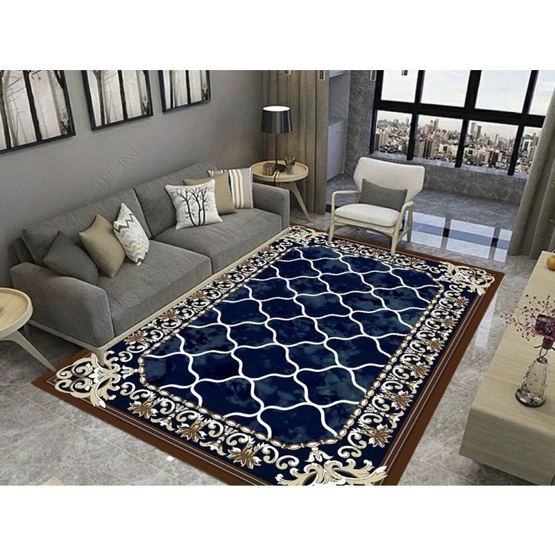 Thảm trải sàn Bali 5D mẫu hoa sen 1m6x2m3 và 2mx3m