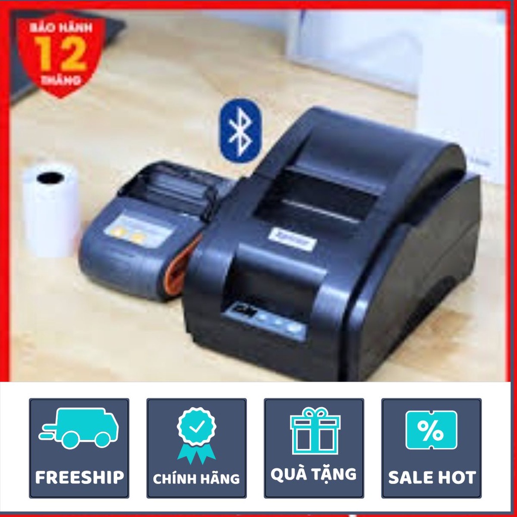 MÁY IN HÓA ĐƠN XPRINTER 58IIH KHỔ GIẤY K58 Bluetooth