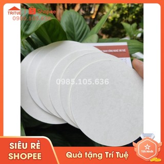 Bán lót ly giấy trắng trơn, lót ly có sẵn 100 chiếc tiện lợi dung cho quán cafe, gia đình hoặc hội nghị