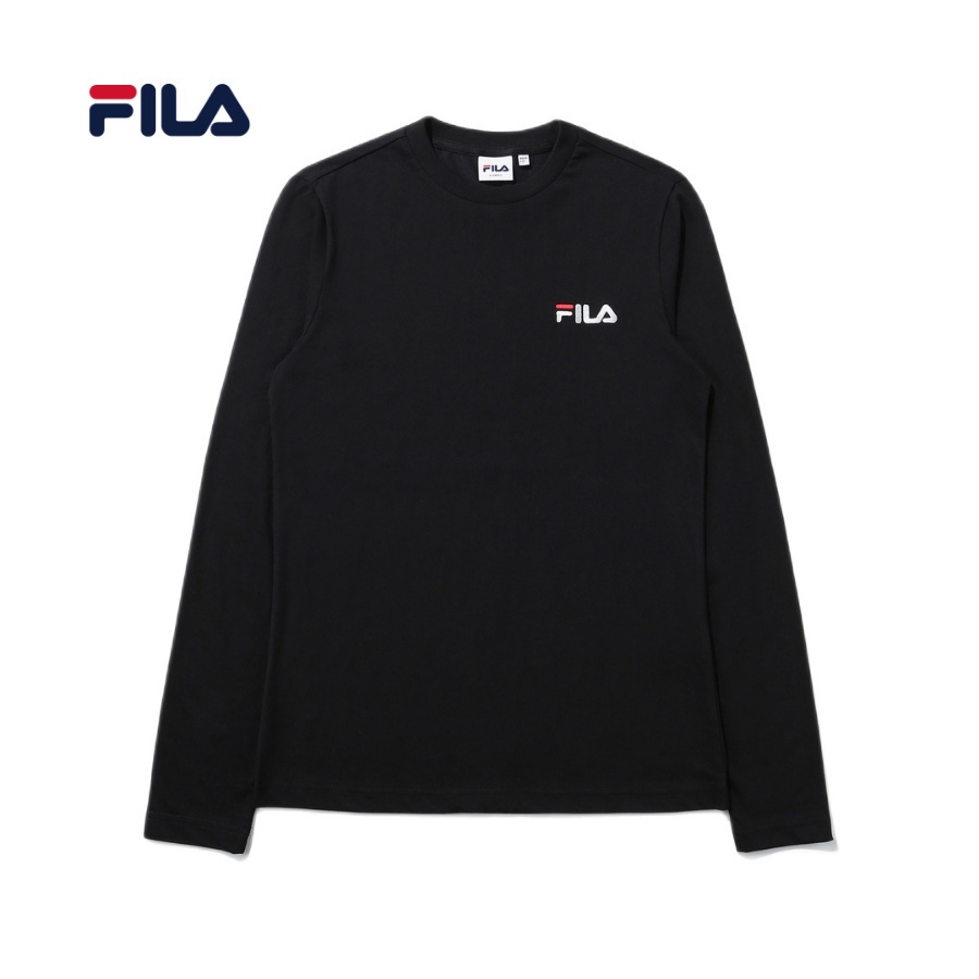 Áo thun tay dài unisex Fila Small Logo - FS2RLD3192X-BLK