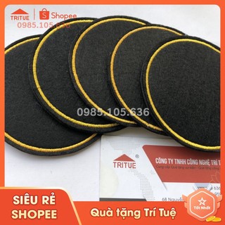 Miếng lót cốc vải nỉ có sẵn bán lẻ từ 1 chiếc, đế lót ly vải nỉ có sẵn, Lót cốc vải nỉ thấm hút nước tốt. đế lót cốc vải