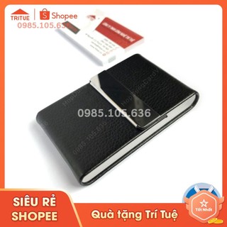 Hộp Đựng Card Visit Bằng Da Pu Cao Cấp HC13