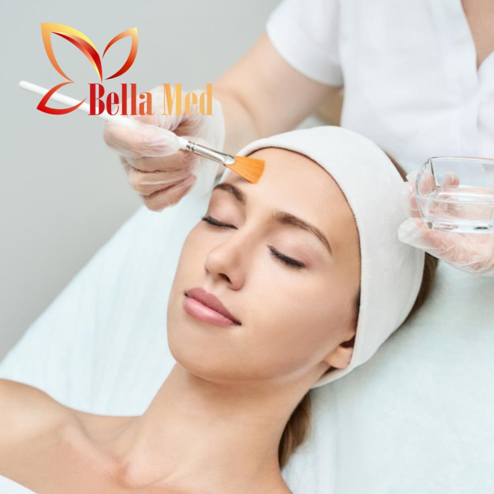 Cọ nhựa peel mặt, peel body 15cm tán xòe lớn và cọ peel 19cm tán mỏng chuyên dụng cho spa