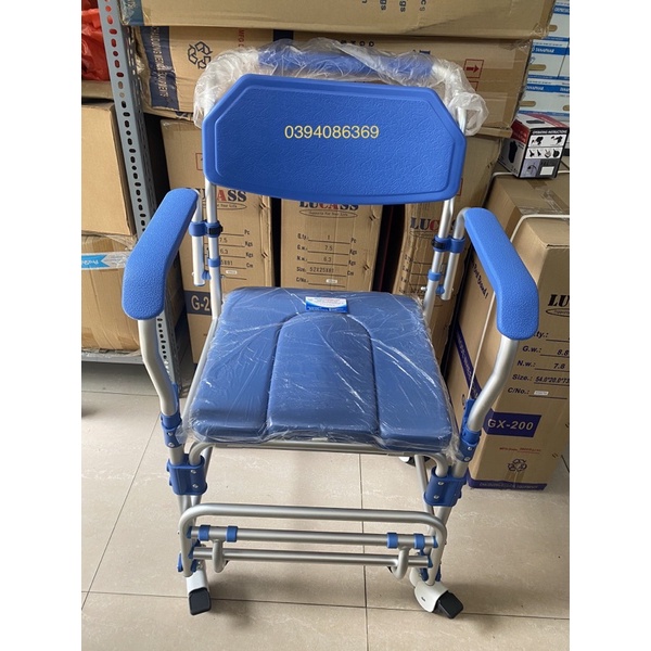 Ghế Bô Vệ Sinh,Ghế Bô Tắm Cho Người Già Lucass GX-200