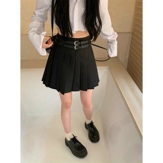 Chân váy Hàn 2 đai dáng ngắn
