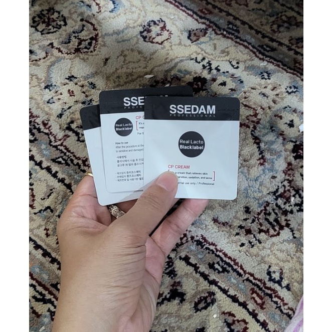 Sample kem dưỡng men vi sinh Ssedam 3 gói