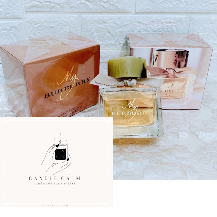 Nến thơm LUNA với NƯỚC HOA NỮ BURBERRY MÙI HƯƠNG SANG TRỌNG QUYẾN RŨ