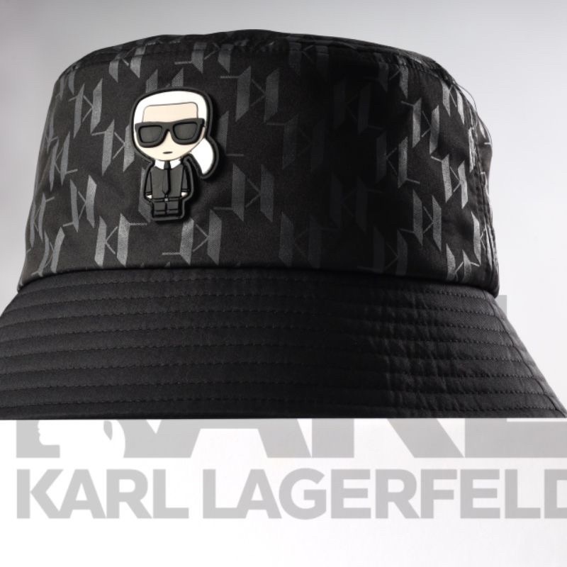 Mũ bucket KARL NVXK cao cấp, nón bucket logo vành tròn cụp vải kaki form unisex