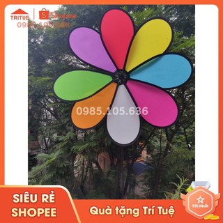 Chong Chóng To 8 Cánh 8 Màu Đường Kính 50cm Trang Trí