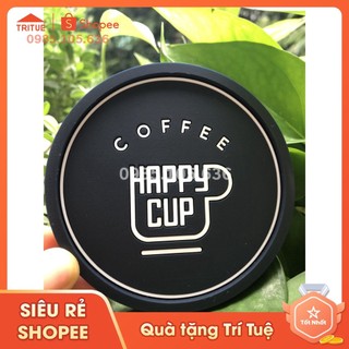 Miếng Lót Cốc Để Bàn - Lót Ly Làm Bằng Cao Su Chống Tràn Nước
