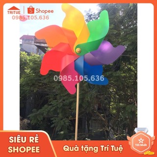 Chong Chóng Nhựa Khổng Lồ [ FREESHIP] Cây Chong Chóng Nhiều Màu