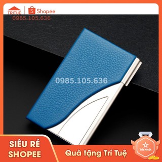 Hộp namecard da xinh xắn, ví đựng namecard visit