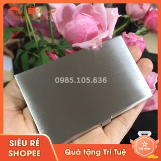 Hộp đựng danh thiếp bằng thép không gỉ 201 sáng bóng