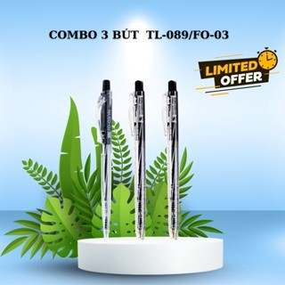 Combo 3 bút bi thiên long tl-089