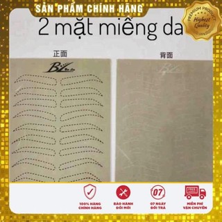 Da giả tập phun xăm Bột có khung sẵn