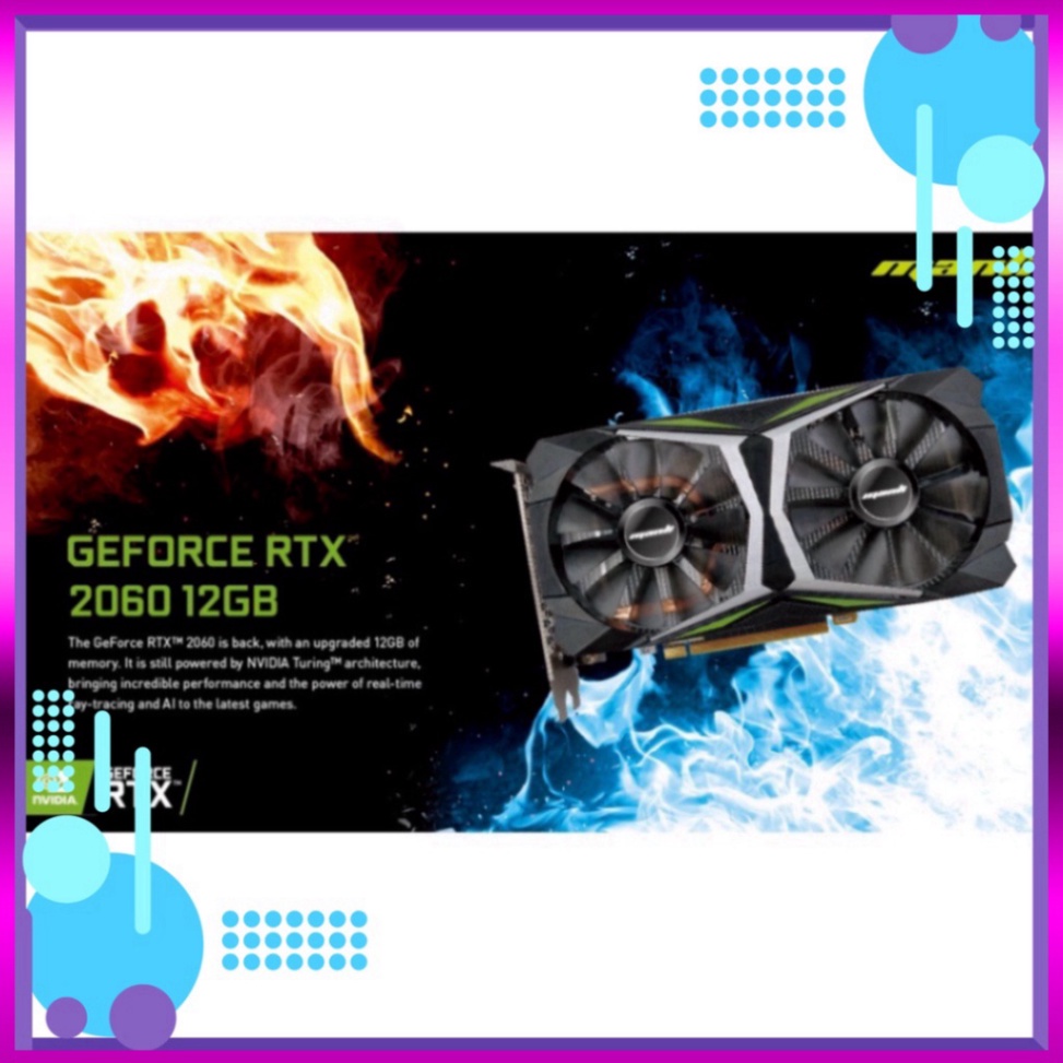 Card màn hình VGA ZOTAC 2060 super mini 8gb - gigabyte - Asus RTX 2060 6gb 2 fan full new chính hãng BH 36 tháng ( sale