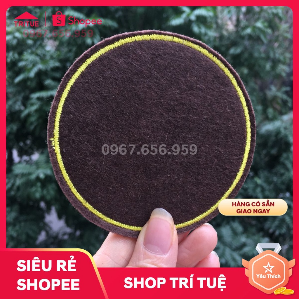 Mua lót ly vải nỉ có sẵn giá rẻ Hà Nội, Bán đế lót cốc vải nỉ có sẵn.