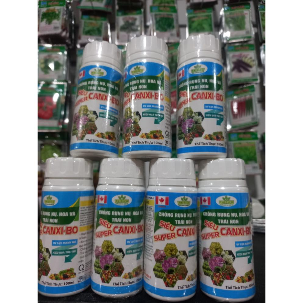 Chống rụng nụ hoa và trái non Canxi Bo