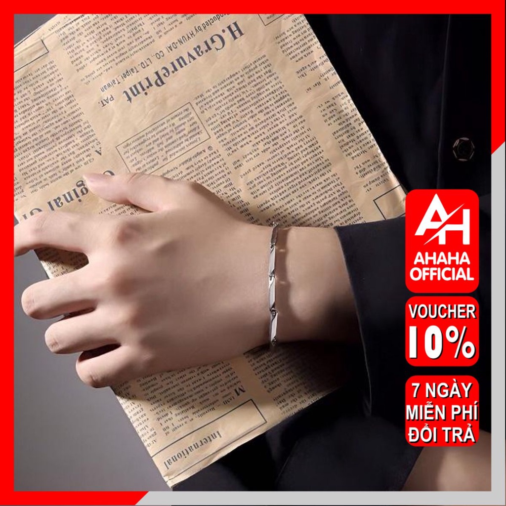 Vòng tay Xích Trơn nam PT9 - KuuClothes