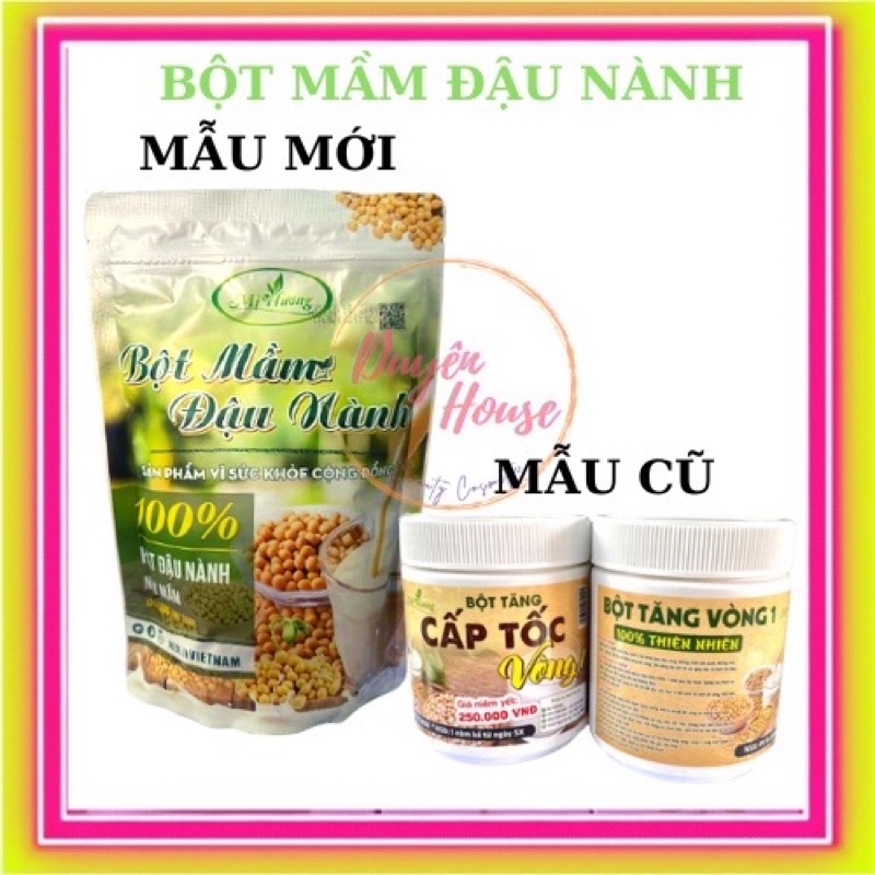 Bột Mầm Đậu Nành Tăng Vòng 1 Mị Hương - 100% Hạt đậu nành nảy mầm