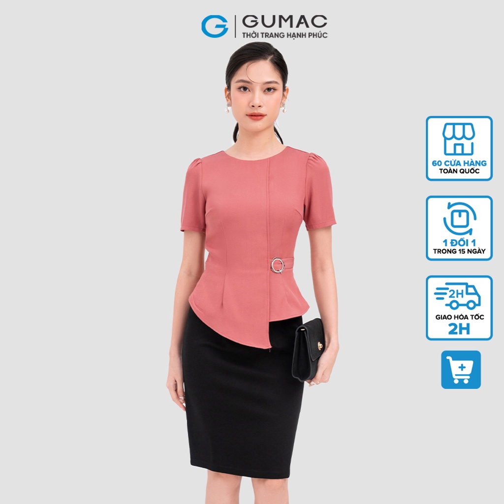 Áo peplum phụ kiện thời trang GUMAC AC11085