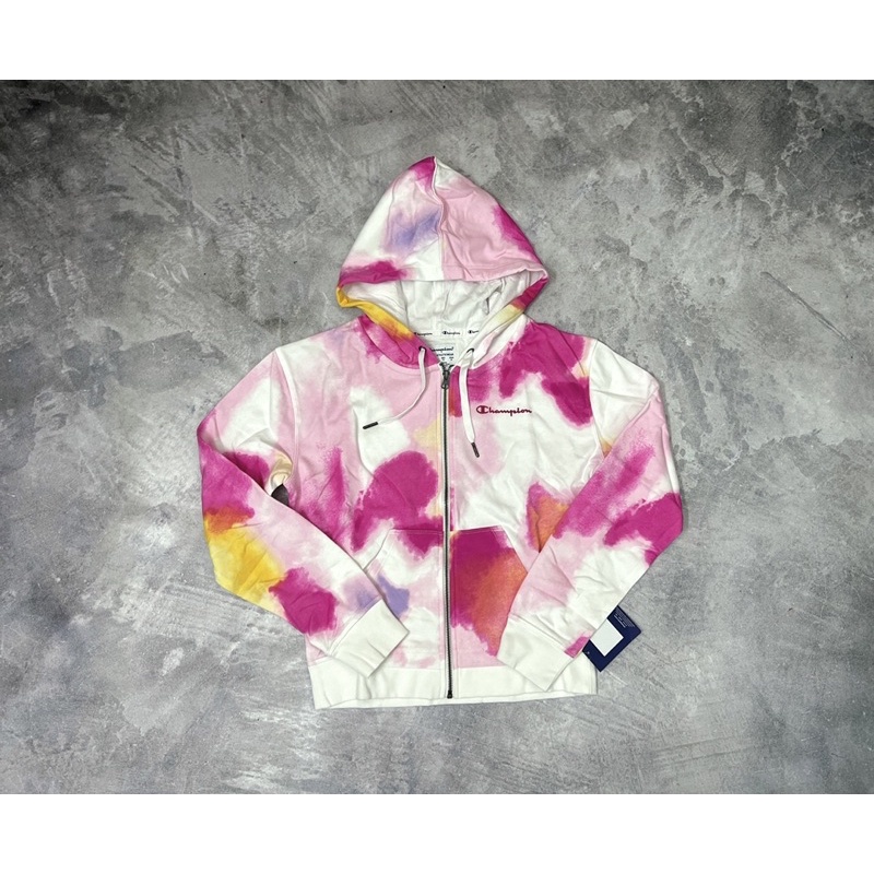 Áo khoác hoạ tiết loan màu Champion