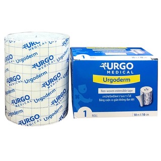 ❤️ [LÔ MỚI] Băng keo y tế Băng dán cuộn co giãn urgoderm 10cm x 10m băng dán kèm gạc vết thương Urgoderm 10cm x 10m