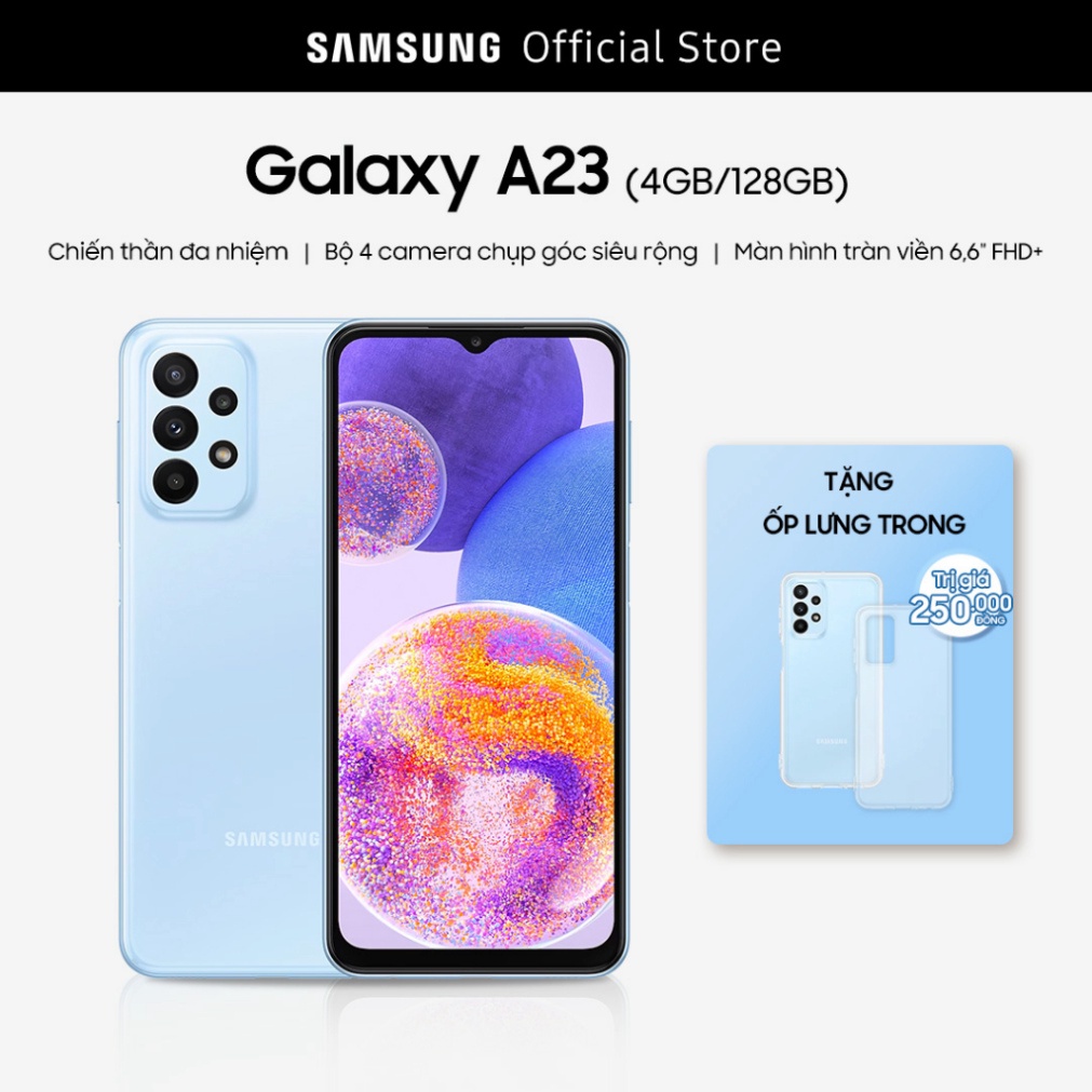 Điện Thoại Samsung Galaxy A23 4GB/128GB - Hàng chính hãng