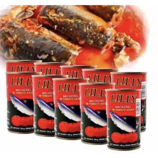 Lốc 10 Hộp Cá Nục Sốt Cà LILLY 155g