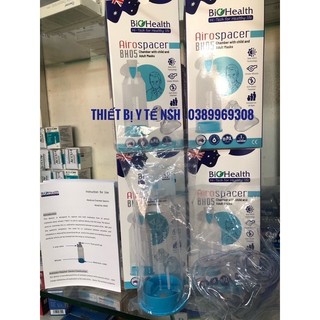 ❤️ buồng đệm khí dung 2 chiều bh05 màu xanh buồng đệm khí dung hít hen suyễn baby haler biohealth bh05