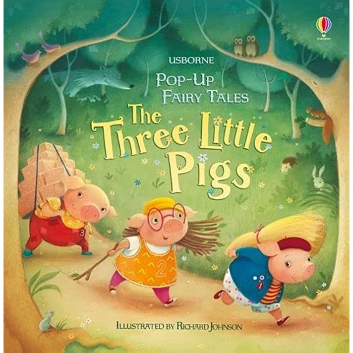 Sách tương tác thiếu nhi tiếng Anh: Pop-up Fairy Tales The Three Little Pigs
