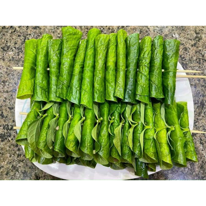 Bò cuộn lá lốt 1khay  giao Tp.hcm