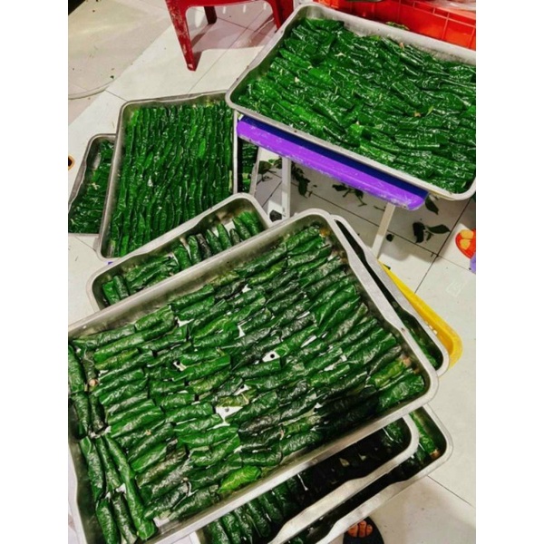 Bò cuộn lá lốt 1khay  giao Tp.hcm