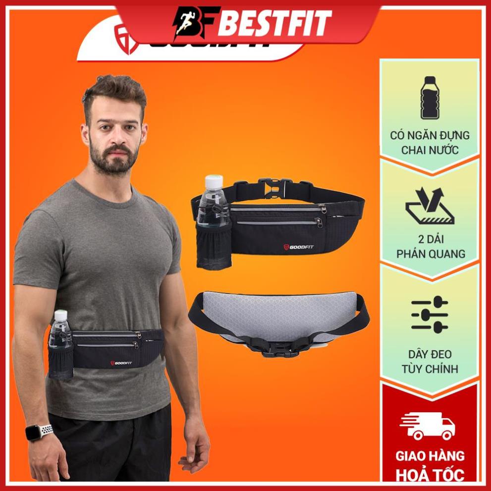 Đai chạy bộ, túi đeo hông chạy bộ đựng điện thoại chống nước BestFit GF108RB